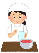 手作業で袋詰め